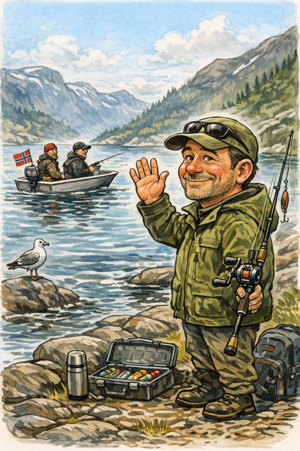 The Mystery of the Missing Norwegian Angler